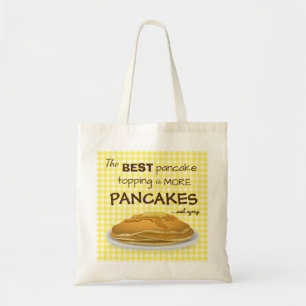 Funny Pancakes und Sirup Zitronensatz Tragetasche