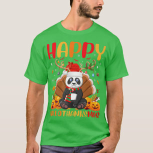 Funny Panda Animal Lover Happy Panda HelloDankeMa T-Shirt
