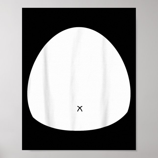 Funny Panda Costume, Halloween Decorations.  Poster (Vorne)