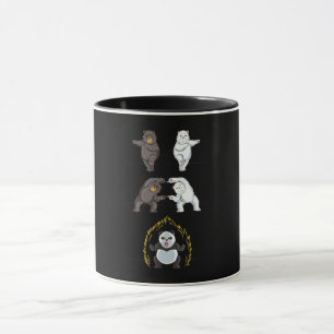 Funny Panda Cute Polar Bear Animal Lover Tasse