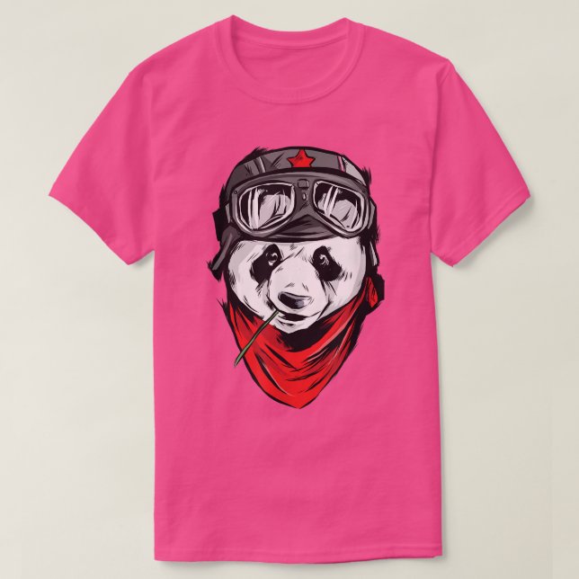 Funny Panda Design For Bear Lovers  T-Shirt (Design vorne)