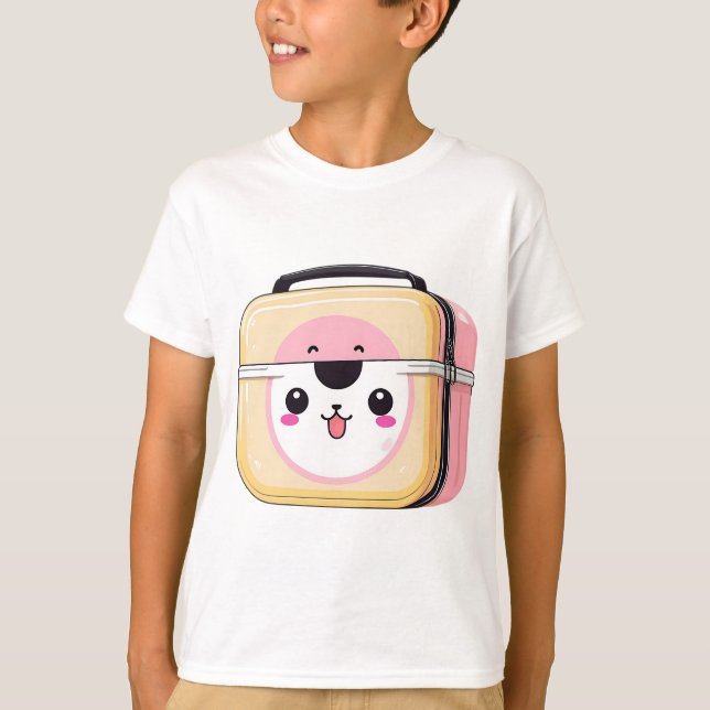 Funny Panda Liebe Suitcase T-Shirt (Vorderseite)