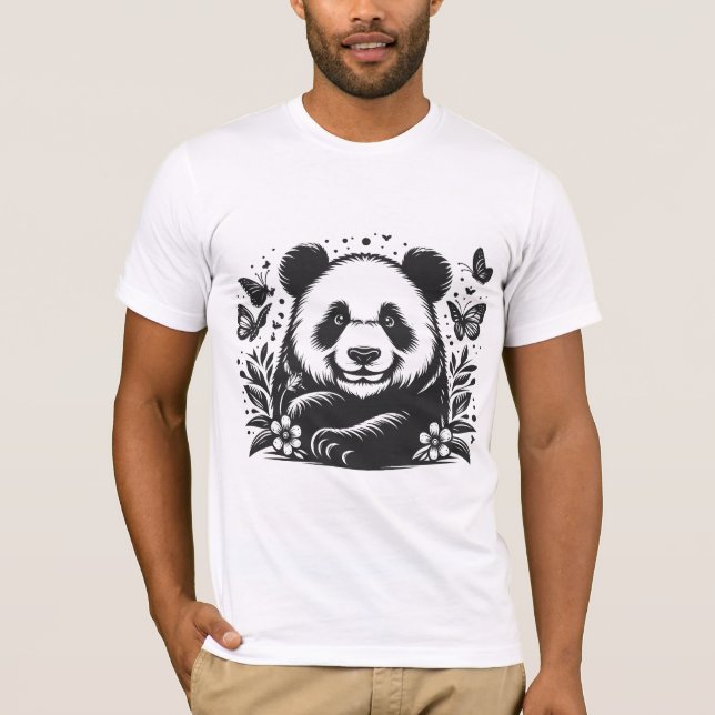 Funny Panda T-Shirt (Vorderseite)