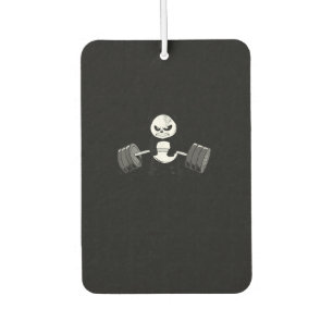 Funny Panda Workout Kitten Gym Deadlift Power Autolufterfrischer