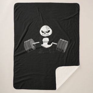 Funny Panda Workout Kitten Gym Deadlift Power Sherpadecke