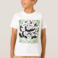 Funny Pandas T - Shirt