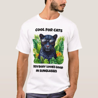 Funny Panther T - Shirt - Cool für Cats Design