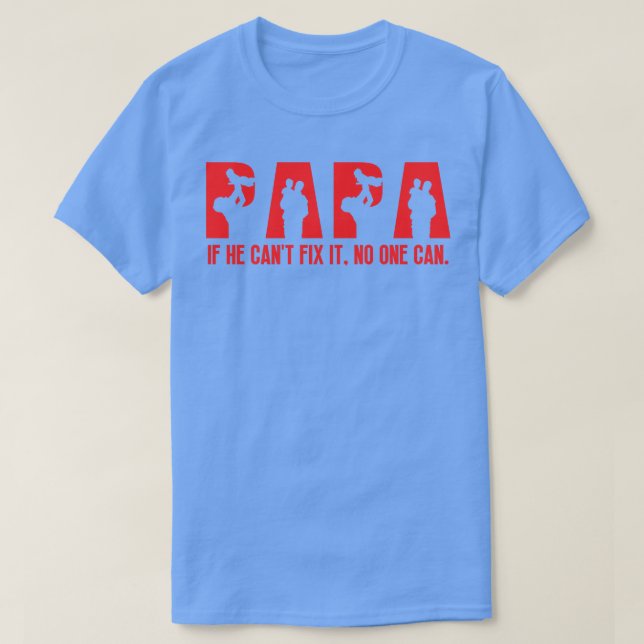 Funny Papa Birthday 16 T-Shirt (Design vorne)