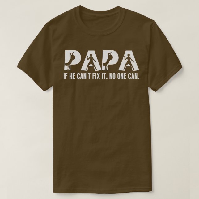 Funny Papa Geburtstag 10 T-Shirt (Design vorne)