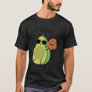 Funny Papacado Pregnancy Ankündigung Avocado Fath T-Shirt