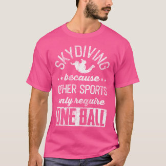 Funny Parachuting Lover Grafik für Frauen und Männ T-Shirt