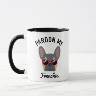 Funny Pardon my Frenchie Lilac Tan French Bulldog Tasse