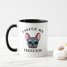 Funny Pardon my Frenchie Lilac Tan French Bulldog Tasse