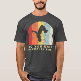 Funny Parkour Backflip T-Shirt