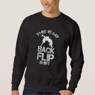Funny Parkour Obstacle Course Das ist mein Rückzug Sweatshirt