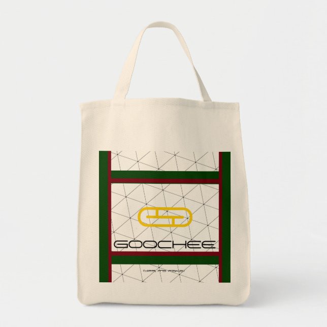 Funny Parody Fake Brand "Goochee" (Ja, es ist Fake Tragetasche (Vorne)