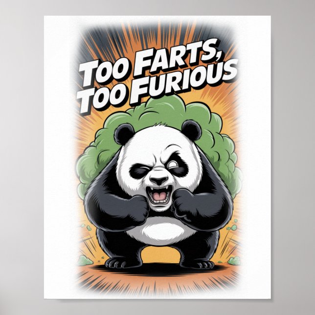 Funny Parody Movie on a White Poster (Vorne)