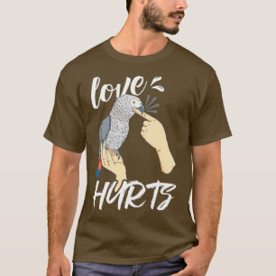 Funny Parrot Geschenk Shirt Papageien Vogel Liebe