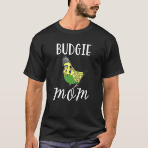 Funny Parrot Niedlich Budgerigar Lady Green Budgie T-Shirt