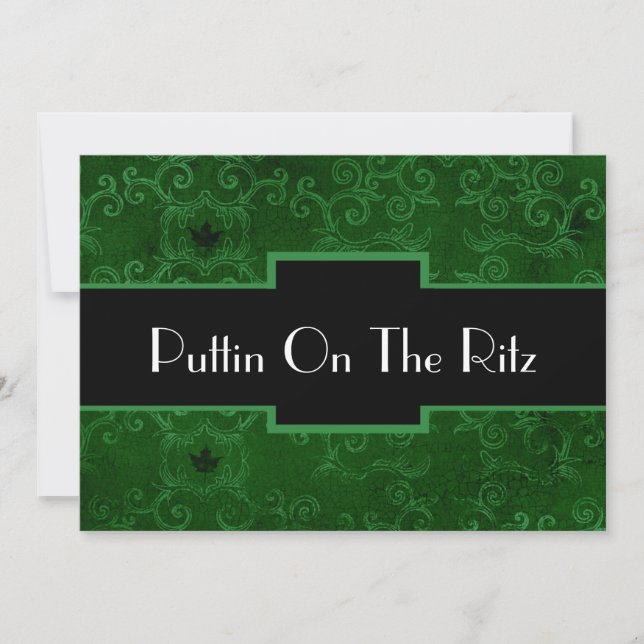 Funny Party Einladung (Vorderseite)