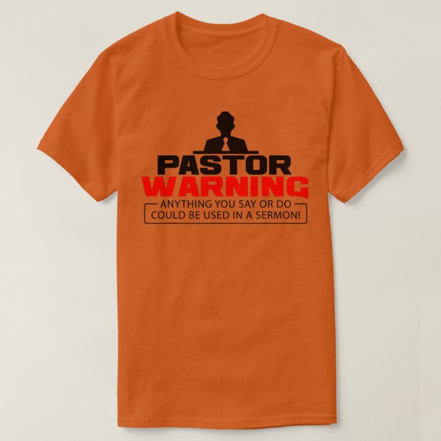 Funny Pastor Christlich Jesus glaubt Wertschätzung T-Shirt (Design vorne)