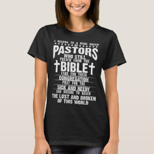 Funny Pastor Wertschätzung Geschenk Christlicher P T-Shirt