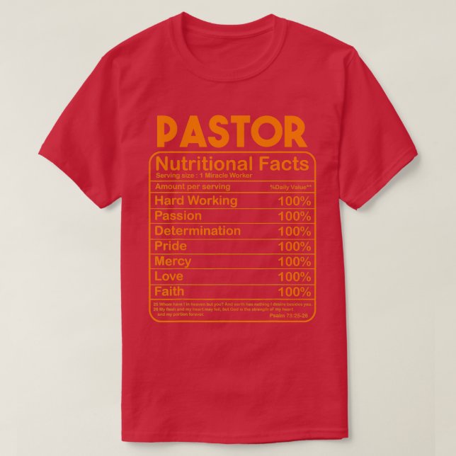 Funny Pastor Wertschätzung Geschenk für Männer Fra T-Shirt (Design vorne)