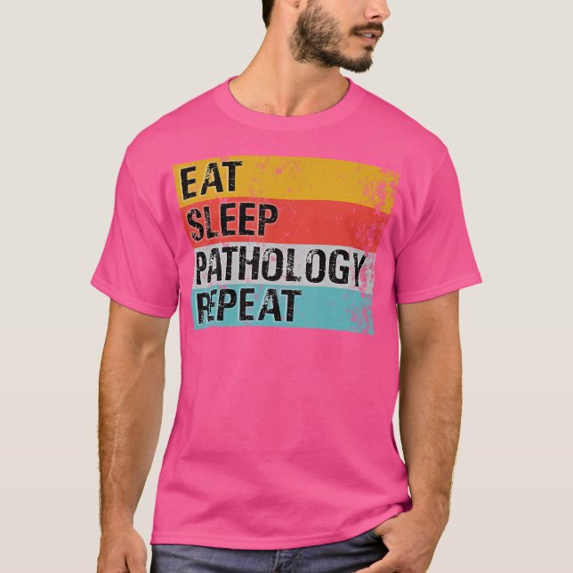 Funny Pathologist Doctor Vintag Pathology T-Shirt (Vorderseite)