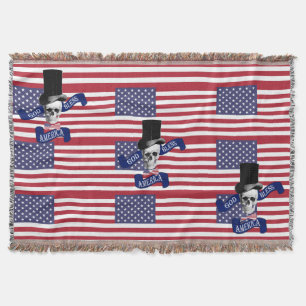 Funny Patriotic American Decke