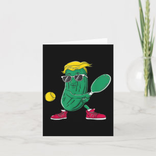 Funny Patriotic Pickle Spieler Pickleball G Karte