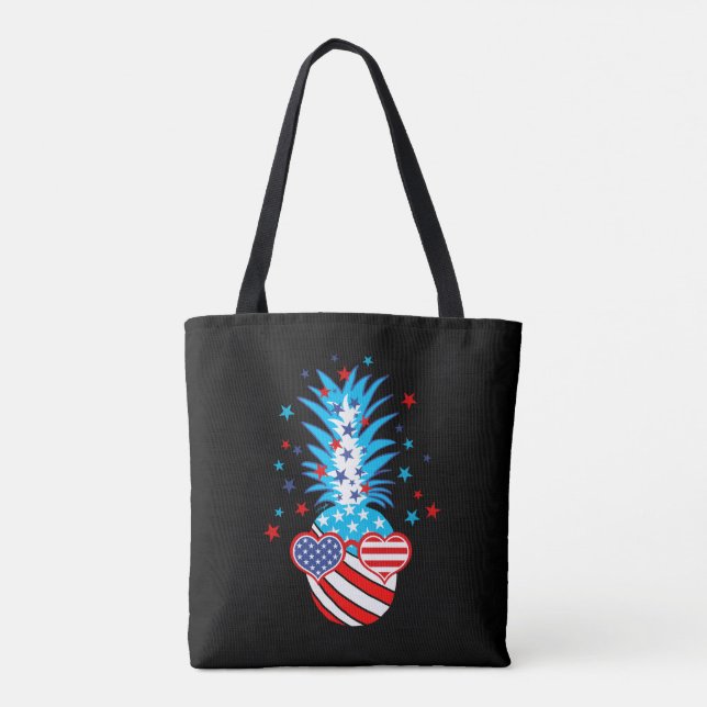 Funny Patriotic Pineaple (Rückseite)