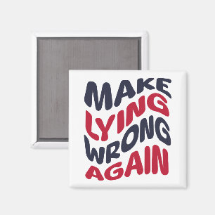 Funny Patriotic Political Fighting Frong Magnet