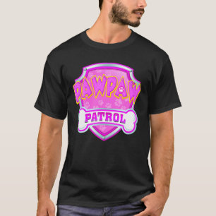 Funny Pawpaw Patrol Dog Mom, Dad For Men Women T-Shirt