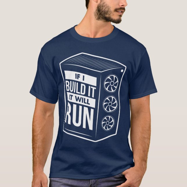 Funny PC Builder Computer Builder PC Gamer Gift gi T-Shirt (Vorderseite)