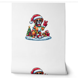 Funny Peace Hand Boxer Docht Weihnachtsleuchten Fr Tapete