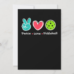 Funny Peace Liebe Pickleball Park/Garten Liebe Pic Save The Date