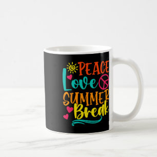 Funny Peace Liebe und Summer Break Vacay Vibes Bea Kaffeetasse