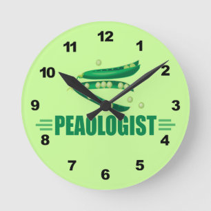 Funny Peak Runde Wanduhr