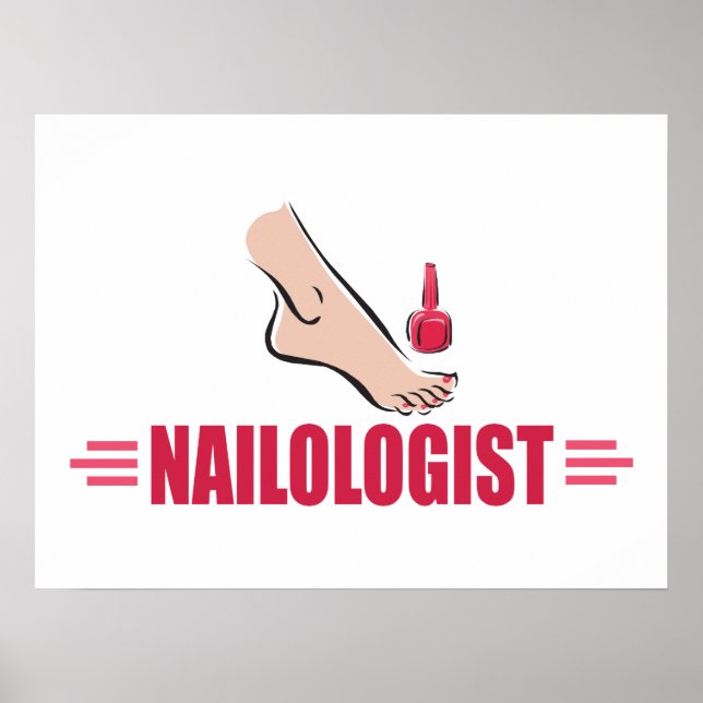 Funny Pedicure Poster (Vorne)