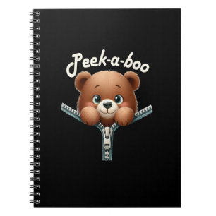 Funny - Peekabo - Bär Notizblock
