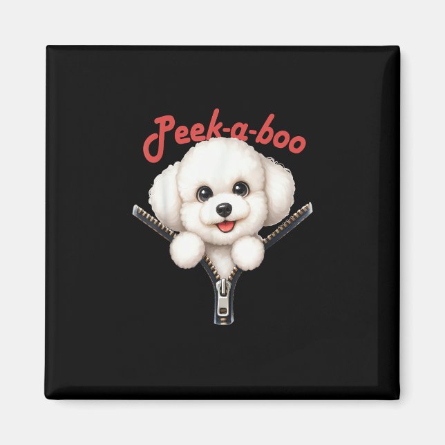 Funny - Peekaboo Halloween Magnet (Vorne)