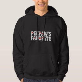 Funny Peepaw's Favorite Saying Grandpa Family Cute Hoodie