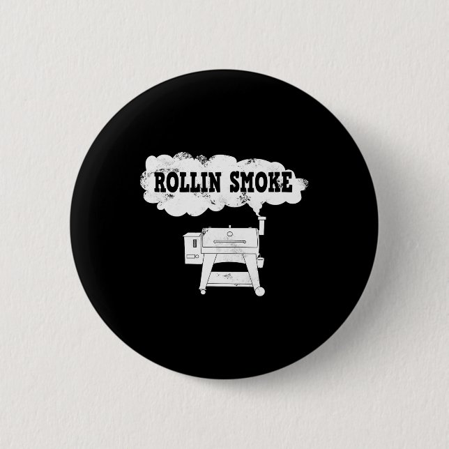 Funny Pellet Smoker Grillen Pit Grill für Fleischr Button (Vorderseite)