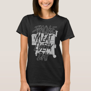 Funny Pellet Smoker Grillen Pit Grill Geschenk für T-Shirt
