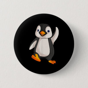 Funny Penguin Apparel S Uni Erwachsene Kinder Kind Button