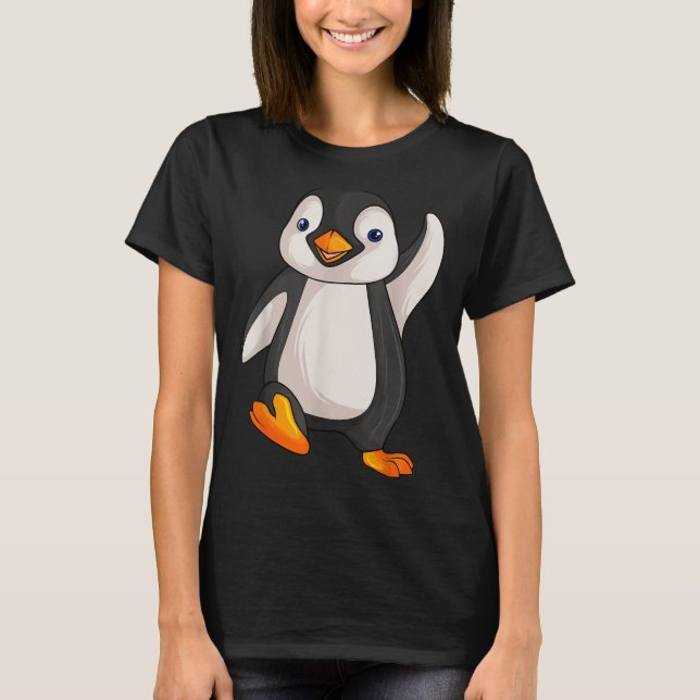 Funny Penguin Apparel S Uni Erwachsene Kinder Kind T-Shirt (Vorderseite)