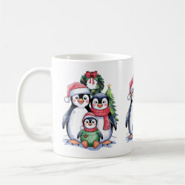 Funny Penguin Christmas Matching Familie Pajamas Kaffeetasse