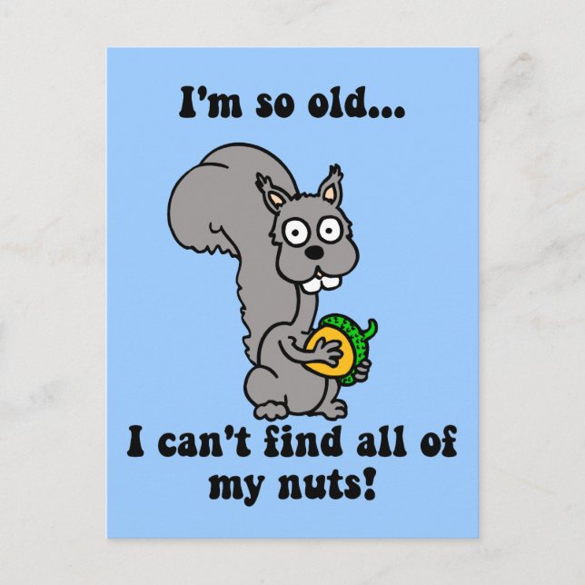 Funny Pensionation Postkarte (Vorderseite)