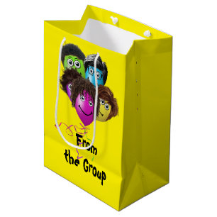 Funny People Birthday Balloons Mittlere Geschenktüte