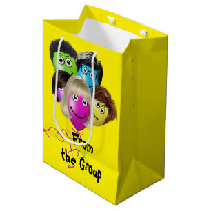 Funny People Birthday Balloons Mittlere Geschenktüte